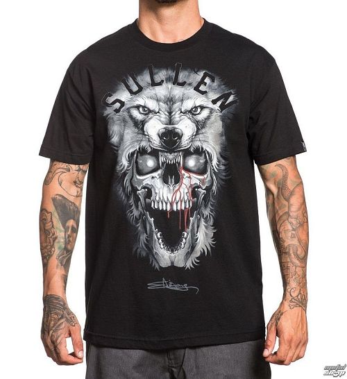 tričko pánske SULLEN - GREY FANG - BLACK - SCM1502_BK