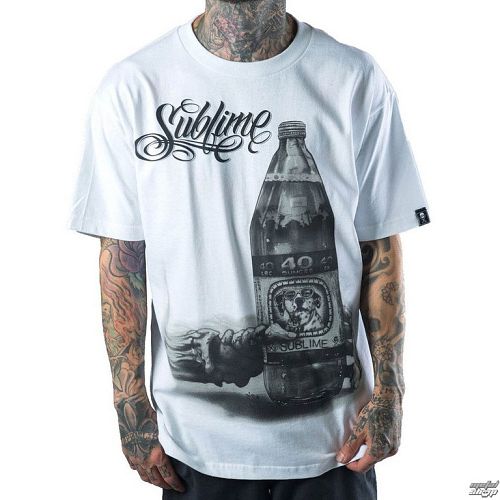 tričko pánske SULLEN - Sippin - Wht - 6022