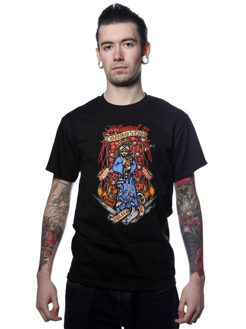 tričko pánské Toxico - JT Jesus black