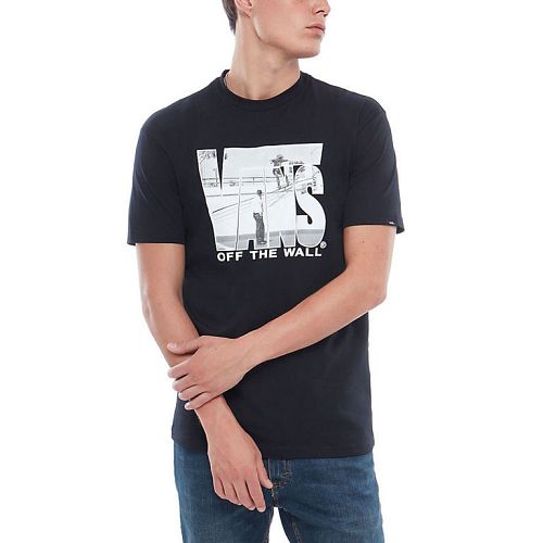 tričko pánske VANS - MN SECURITY - Black - VA3H6CBLK