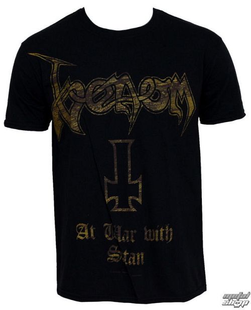 tričko pánske Venom - At War With Satan - RAZAMATAZ