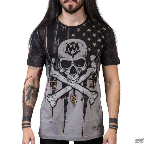 tričko pánske WORNSTAR - Black Flag - WSUS-BFLG