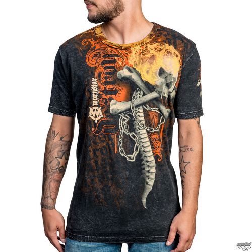 tričko pánske WORNSTAR - Destroy - Black - WSUS-DEST