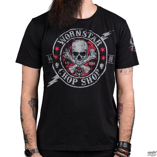 tričko pánske WORNSTAR - Electric - Black - WSUS-ELEC
