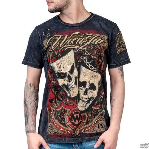 tričko pánske WORNSTAR - Muerte - Black - WSUS-MUE