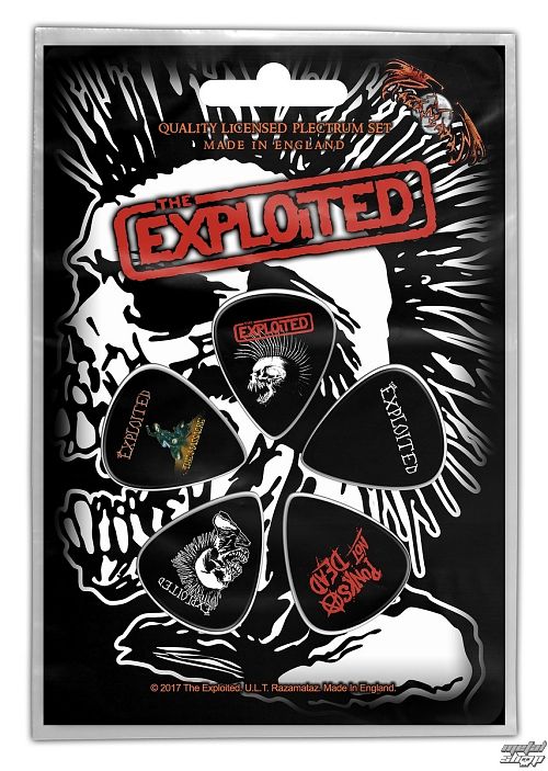 trsátka THE EXPLOITED - SKULL - RAZAMATAZ - PP011