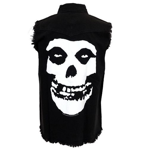 vesta pánska Misfits - Skull - RAZAMATAZ