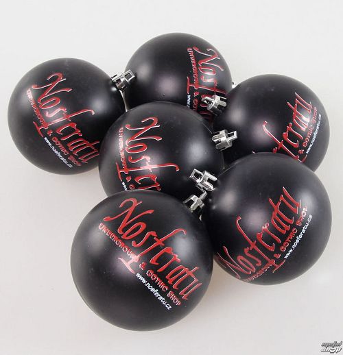 vianočné výzdoba (banky) Nosferatu - Black - NS316