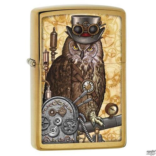 zapaľovač ZIPPO - STEAMPUNK OWL - 41689124106