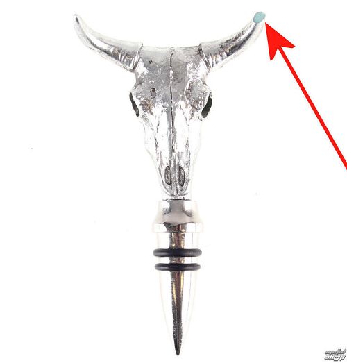 zátka na fľaša Animal Skulls - POŠKODENÁ - N248