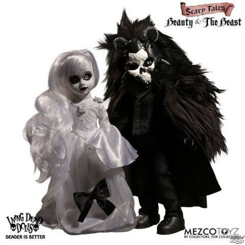 bábika Living Dead Dolls - Scary Tales Beauty and the Beast - MEZ95065