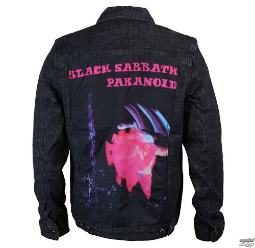 bunda pánska Black Sabbath - Paranoid - Denim - BRAVADO - 34192004