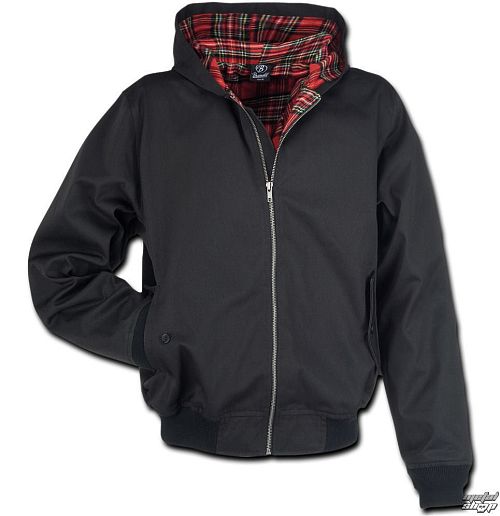 bunda pánska jarno-jesenná (HARRINGTON) BRANDIT - Lord Canterbury Black - 3112/2