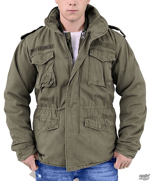 bunda pánska SURPLUS - Regiment M65 - OLIV - 20-2501-61