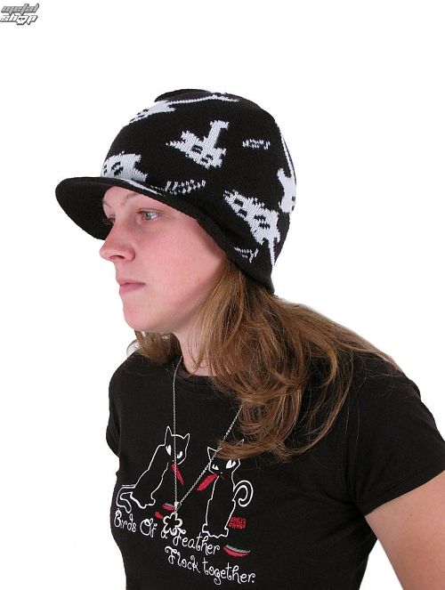 čiapka EMILY THE STRANGE - Emily (E3082006) Lightning Guitar Beanie