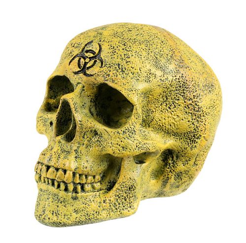 dekorácia Biohazard Skull - B4000K8