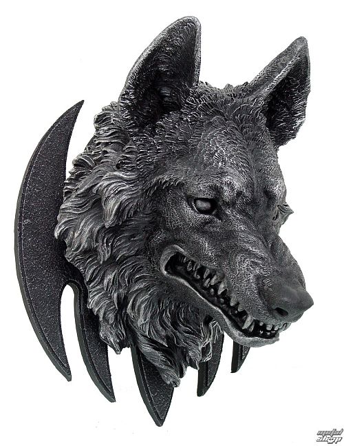 dekorácia nástenná - Werewolf Head - 766-6630