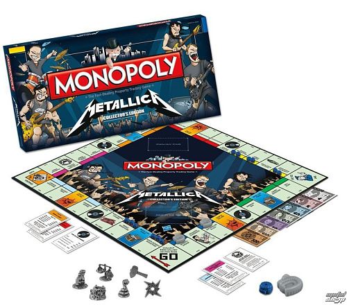 hra Metallica - Rock Band Monopoly - WM-MONO-METAL LICA