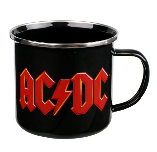 hrnček (plecháčik) AC/DC - Logo - EMUGAC1