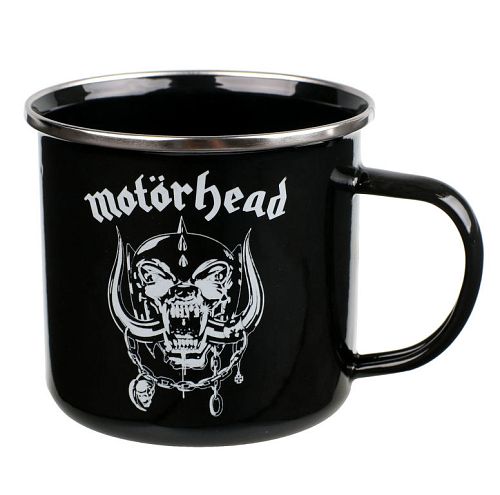 hrnček (plecháčik) Motörhead - Logo - EMUGMH1