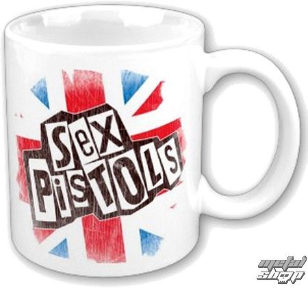 hrnček Sex Pistols - Logo Flag Fridge Boxed Mug - ROCK OFF - SPMUG02