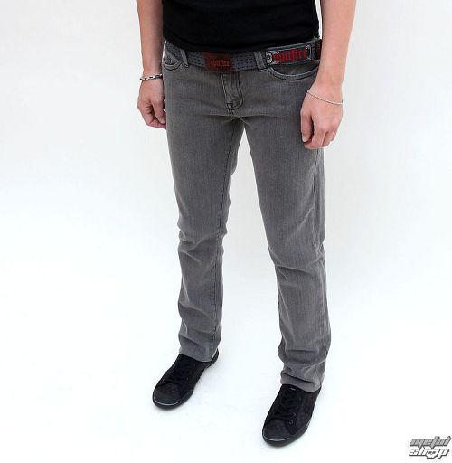 kalhoty dámské (jeansy) CIRCA - Staple Slim Jean - Gray Worn Wash