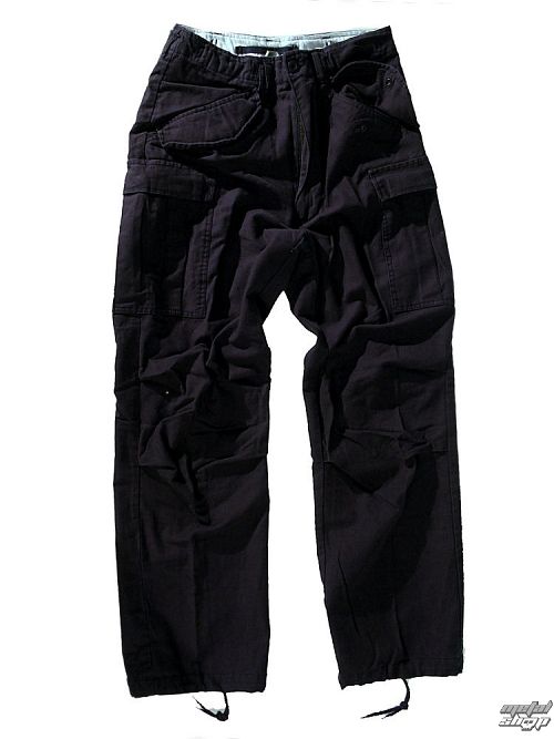 kalhoty pánské M65 Pant NYCO washed - Black - 200201