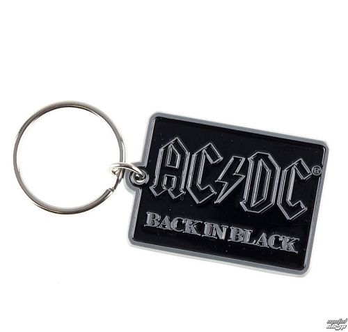 kľúčenka (prívesok) AC/DC - Back In Black - RAZAMATAZ - KR130