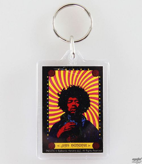 kľúčenka (prívesok) Jimi Hendrix - Pyschedelic - PYRAMID POSTERS - PK5376