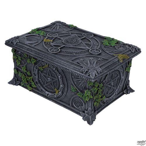 krabička (dekorácia) Wiccan Pentagram - B2540G6