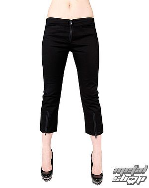 kraťasy 3/4 dámske Black Pistol - Zips Slacks Denim Black - B-1-70-001-00