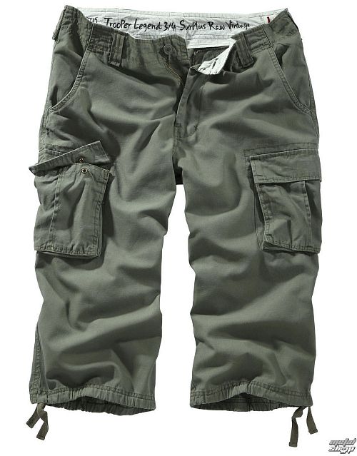 kraťasy 3/4 pánske SURPLUS - TROOPER LEGEND - OLIV GEWAS - 07-5601-61