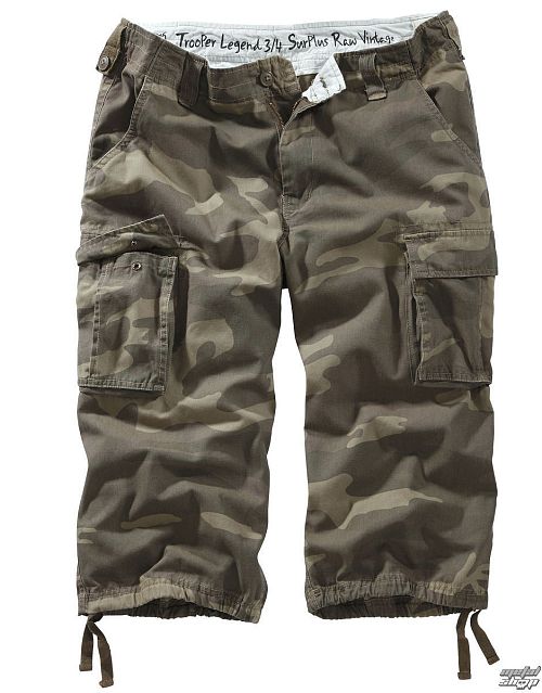 kraťasy 3/4 pánske SURPLUS - TROOPER LEGEND - WOODL. GEWAS - 07-5601-62