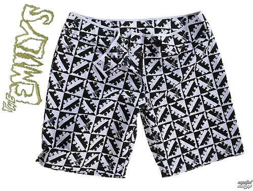 kraťasy dámskéeEMILY THE STRANGE - Emily (E2081201) - Graveyard board shorts