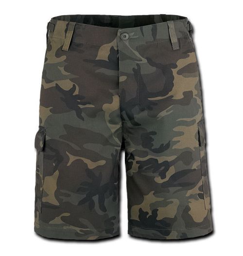 kraťasy pánske BRANDIT - Combat Shorts - Woodland - 2006/10