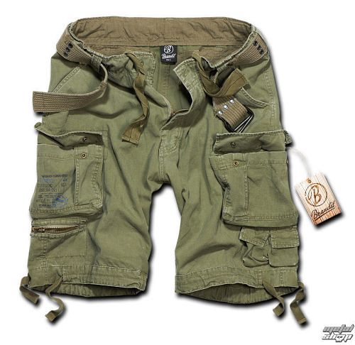 kraťasy pánske BRANDIT - Gladiator Vintage Shorts Oliv - 2001/1