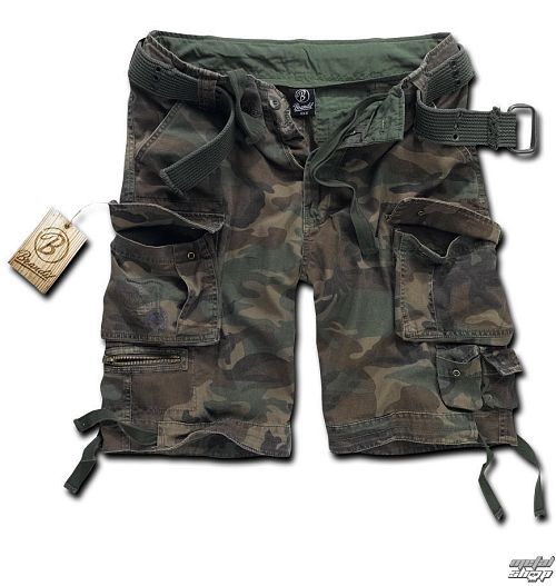 kraťasy pánske BRANDIT - Gladiator Vintage Shorts - Woodland - 2001/10