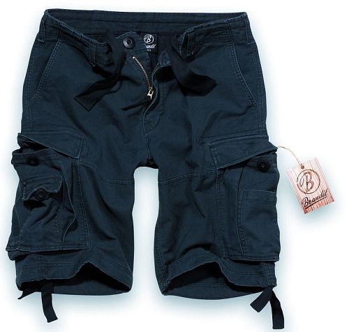 kraťasy pánske BRANDIT - Vintage Shorts Black - 2002/2
