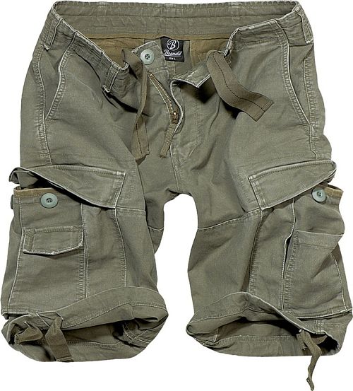 kraťasy pánske BRANDIT - Vintage Shorts Oliv - 2002/1