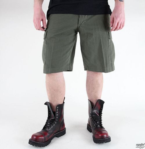 kraťasy pánske MIL-TEC - US Bermuda - Prewash Oliv - 11402001