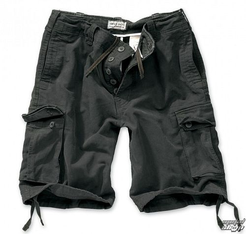 kraťasy pánske SURPLUS VINTAGE Short - Black - 05-5596-63