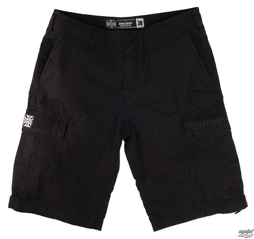 kraťasy pánske West Coast Choppers - WCC RIDE LIKE SATAN BDU - BLACK - WCCBR111ZW