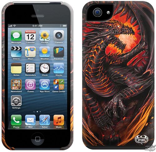 kryt na mobil SPIRAL - DRAGON FURNACE - Iphone - LG179574