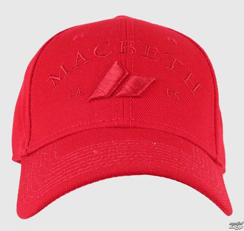 kšiltovka MACBETH - CA - Red