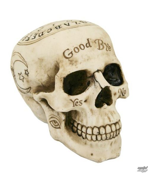 lebka (dekorácia) - Ouija divination skull - 766-7057