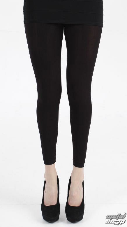 legíny (pančucháče) PAMELA MANN - 120 Denier Footles - Black - 002
