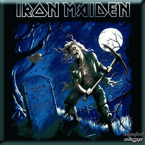 magnet Iron Maiden - Benjamin Breeg Fridge Magnet - ROCK OFF - IMMAG08