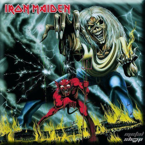 magnet Iron Maiden - Number Of The Beast Fridge Magnet - ROCK OFF - IMMAG03