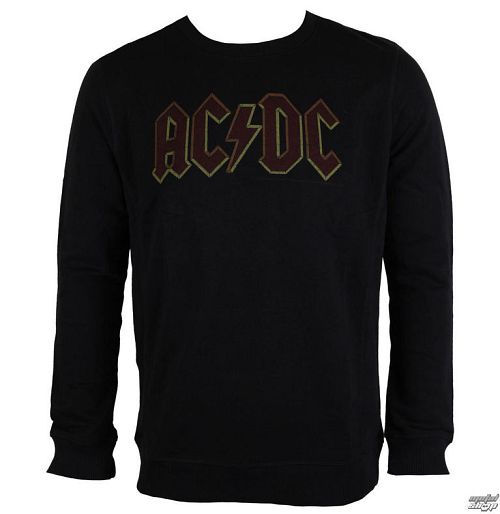 mikina pánska AC/DC - Logo - Black - AMPLIFIED - AV420ACL