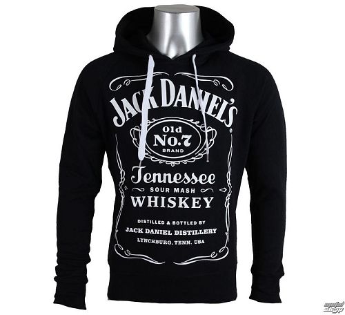 mikina pánska Jack Daniels - Black - HD230602JDS